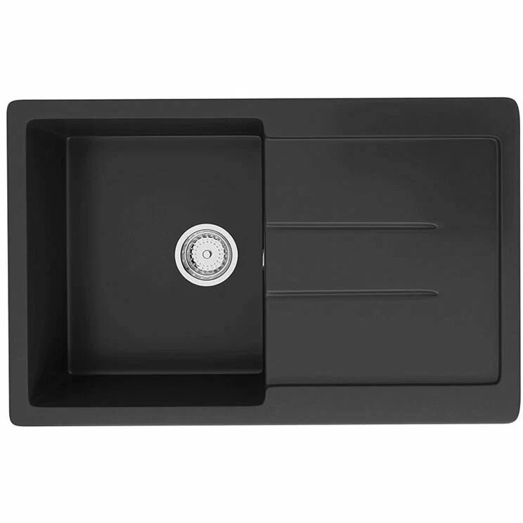 мойка Ulgran u-507-344 770 500 с крыл черный