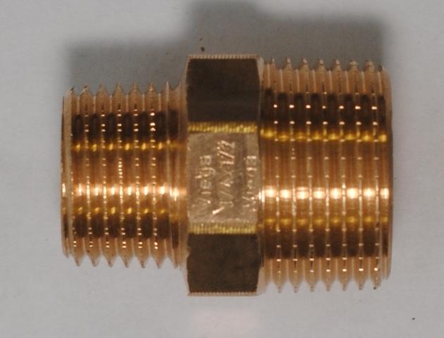 НИППЕЛЬ ПЕРЕХОДНОЙ БРОНЗА 1/2*3/4